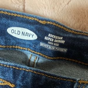 dark blue old navy jeans